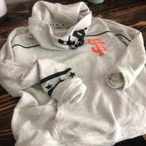 PINK SF Giants Cowl Neck Pullover